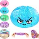 Malt Sugar Glitter Dumpling Squishy Mystery Box Squeeze, Sensory & Fidget Desk Toys for Kids, Adults, Teens Holiday & Birthday Gifts