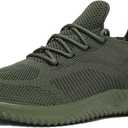 Kapsen Men's Non Slip Running Shoes Ultra Light Breathable Casual Walking Shoes Fashion Sneakers Mesh Workout Sports Shoes, Size 44