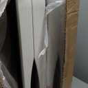 Set of 2 Folding Table 6 FT Lightweight Camping Table Portable Plastic Rectangular Outdoor Dining Table Steel Legs Fold-in-Half with Carrying Handle for Indoor,Picnic,Party,Wedding,Events(White)