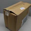 bUCLA 300PCS Gold Disposable Dinnerware Set - White and Gold Plastic Plates - Include 50 Each (Dinner&Dessert) Plates,50 Knives,50 Forks,50 Spoons,50 Cups for Party