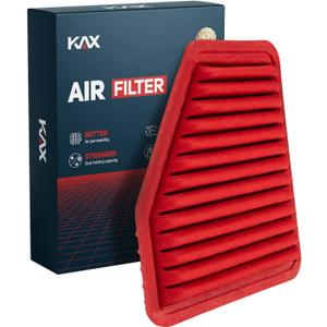 KAX Premium Engine Air Filter, CA10169 Replacement for Toyota Camry 2007-2011, Corolla 2009-2012, Avalon 2005-2012, Matrix 2009-2013, RAV4 2006-2012, Venza 2009-2015, ES350, Vibe, tC