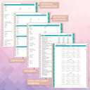 2 x 2026 Monthly Planner - Monthly Planner 2026, Jan. 2026 - Dec. 2026, 9" x 11", 12-Month Planner, Tabs & Pocket, Twin-Wire Binding - Rosy Pink