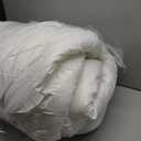 White Comforter  King Size -  Prewashed Cotton-Like Extra Soft Bedding  "104x90"