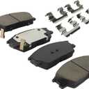 QUALITY-BUILT Front Ceramic Brake Pads, Premium 1001-2285C, Compatible with 2020-2024 Hyundai/Kia (Soul, Venue)