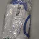 Petitebella Rhinestones My First Hanukkah Baby Dress Nb-18m (0-3 Months, White/Blue Sequins)