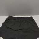 CAMPSNAIL Running Shorts for Women - 3" Athletic High Waist Quick Dry with Liner Zipper Pockets for Workout Gym (Black, M)