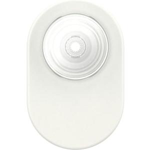 PopSockets PopGrip for MagSafe, Magnetic Phone Grip & Stand, Swappable Top, Secure Grip for iPhone MagSafe Cases, Kickstand for Hands-Free Viewing, Wireless Charging Compatible - Clear