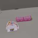 Large Daily Pill Container with Medicine Labels - 7 Day Mini Medication Organizer (Pink, 161 Labels)