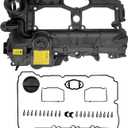 N20 Engine Valve Cover Replacement for BMW 2012-2017 1 2 3 4 5 Series X1 X3 X4 Z4 (F20 F22 F30 F32 F10 E84 F25 F26 E89) 125i 320i 328i 520i 528i xDrive N20B20 Replaces #11127588412