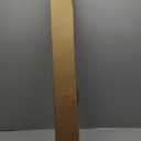3/4 Inch Diameter Adjustable Curtain Metal Rod with Round Clear Acrylic Ball Finials28 to 48 Inch Nickel