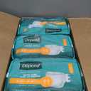 Depend Adult Diapers with Tabs, Incontinence Protection with Tabs, Unisex, Small/Medium (1934" Waist, Up To 170 lbs), Maximum Absorbency, 60 Count (3 Packs of 20)