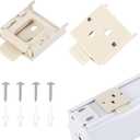 Metal Mounting Brackets Roller Blind Buckles Universal Replacement for Roller Shade (Beige)