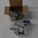 TV Mount Screws Universal TV Installation Hardware Kit Includes M4 M5 M6 M8 Sets Screws and Spacers for Samsung, Vizio, LG, TCL, Sony, Sharp, Philips, Panasonic & More Up to 100" HTA001 (Black)