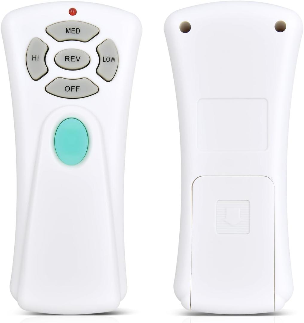 Replacement for CH07080T UC7080TUp/Dn Light and Reverse Ceiling Fan Remote Control,White
