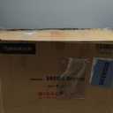 Yaheetech PU Leather Accent Chair, Mid-Century Modern Armchair with Solid Wood Legs, Reading Leisure Chair with High Back for Living Room Bedroom Waiting Room, Brown