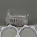 Cat Door Interior Door - Snow White Clean Invisible, Large No-Flap Pet Door for Cats Up to 22 LBS, Easy DIY Setup, No Training