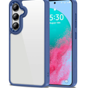 HOOMIL Case for Samsung Galaxy S24+ Plus 6.7-Inch, Non-Yellowing, Drop Protection, Anti-Scratch Transparent Hard Back Phone Cover - Light Blue