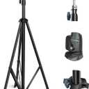 Photography Light Stand Heavy Duty, Light Stand with 1/4" Screw for Softbox, Strobe, LED Video Light, Ring Light, Monolight, Reflector, Speedlight, Max Load 10KG