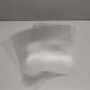 CraftyCrocodile Clear Plastic Placemats Set of 8 - Vinyl Table Protector for Dining, Kitchen, Office, Painting Table, Shelves - Heat Resistant, Crystal Clear, Wipeable Place Mats - 17.5x12