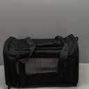 Henkelion Cat Carriers Dog Carrier Pet Carrier for Small / Medium Cats Dogs Puppies (Up To 15lbs), TSA Airline Approved Small Dog Carrier Soft Sided, Collapsible Waterproof Travel Puppy Carrier -Black