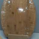Toilet Seat, Solid Wood, Bamboo, High Gloss Finis, PIKLiDS (Round)