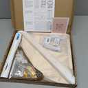 PUTSKA Nursery Furniture Hanging Organizer  Wall Mounted Stuffed Animal Storage for Baby Room, Corner Plush Collection Display & Nursery Organization System, Space-Saving Vertical Storage - Spaceship