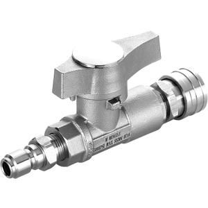 M MINGLE Ball Valve Pressure Washer, 3/8" Quick Connect Ball Valve for Power Washer Hose, 5000 PSI