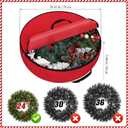 Christmas Tree Storage Bag Box 9FT, 2 Pack Heavy Duty Christmas Tree Bag Container, 600D Oxford Waterproof Xmas Holiday Artificial Tree Bag With Reinforced Handles Dual Zipper For Decorations Ornament
