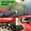 Sealegend Car Drying Nozzle Compatible with EGO Leaf Blower Models 530 575 580 615 650 670 765, Compact Nozzle Attachment for Easy Snow & Leaves Removing, 360Rotation & Scratch Protection, 9.5 in.