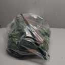 Outdoor Christmas Tree Frosted Urn Filler 2 Set, Pre-lit Artificial Xmas Tree with Cones & Red Berries, Small Christmas Tree with 70 Warm Lights