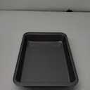 Goodcook 04048 Metal Utensil Nonstick Roast Pan, Easy Clean Dishwasher Safe, 11.5 Inch x 15.5, Silver