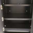 5.0 Cub Large Home Safes Fireproof Wterproof, Anti-theft Fireproof Safe with Programmable Keypad, Spare Keys and Alarm Systerm, Digital Home Security Safe Box for Document Money Medicines