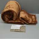 LEAONME Velvet Quilt Full/Queen Size-90''x98'', Lightweight Caramel Velvet Comforter Set with 2 Pillow Shams, Soft Bedspread Coverlet Quilted Bedding Set for All Season