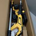 Brushless Lawn Edger Compatible with Dewalt 20v Battery (Tool ONLY), Electric Cordless Edger/Trencher, 9 Blade, 3 Position Adjustable Depth, 180Handle, Lightweight with Rear Wheel for Landscaping (Yellow-No Battery)