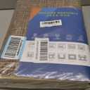 Scalloped Rug 2x6 Runners for Hallways, Solid Goffee Runner Rugs Non Slip Scalloped Bath Runner, Washable Rug for Bedroom Girls, Mat for Kitchen Floor Soft Dorm Nursery Carpet for Bedside (Coffee)