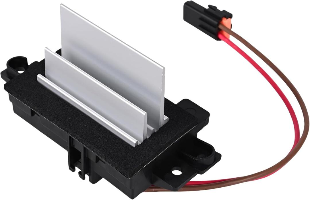 Blower Motor Resistor Compatible with 2003 2004 2005 2006 2007 Chevy Avalanche Silverado Suburban 1500 2500 Tahoe/GMC Sierra Yukon/Escalade AC Blower Control Module Replace 4P1516 for Auto AC Control