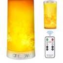 Table Lamp Waterproof Dimmable 4 Modes Lantern with Gravity Sensing Effect IR Wireless Remote&Timer, For Halloween Room Party Bar Decor