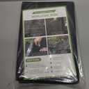 2pcs 3FTX50FT Weed Barrier Fabric, 4.0oz Landscape Fabric, Durable Weed Barrier Fabric Heavy Duty with 10 U-Shaped Securing Pegs for Landscaping Weed Blocker Garden Bed Cover, Commercial Driveway