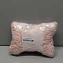 Bow Pillow Decorative Pillows Aesthetic Home Decor Soft Seat Cushions Cute Throw Pillow for Couch Bow Room Decor Pink 12 * 9inch