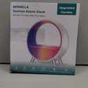 MOMILLA Sunrise Alarm Clocks with Bluetooth Speaker, White Noise Sound Machine with with Wireless Charging Station, 11 Lights Effects Night Light, Wake up Light Sunset Lamp Bedrooms for Adults Kids