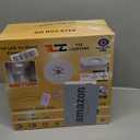 6PK 12 Inch Super Slim LED Flush Mount Ceiling Light, 24W, 2520LM, Selectable 3000K/4000K/6000K CCT, Low Profile Round Flat Panel Light for Bedroom, Kitchen, Hallway (Black)