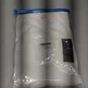 Women's Summer V Neck Sleeveless Mini Dress Casual Loose Pleated Swing Flowy Sundress with Pockets Creamy White (White, Medium)