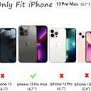 MINSCOSE for iPhone 13 Pro Max Case Aesthetic Checkered Plaid Checkerboard Design Pattern,Trendy Slim TPU Shockproof Protective Full Camera Protection Phone Cover-Black