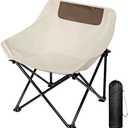 Herb Life Camping Chair, Picnic Chair, Ultralight Folding Camping Chair, Rich Pockets, Outdoor Camping, Beach, Fishing, Picnic, Lawn, Concert, Hiking Foldable Camping Chair (3.5 pounds)
