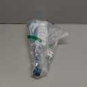 KINGGEAR F1 Walking Stick, Walking Cane for Women & Men with Wrist Strap, Lightweight & Sturdy Offset EVA Handle, Large Quad Base, Self Standing for Seniors and People with Injuries & Recovery (Blue)