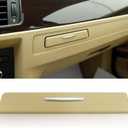 Jaronx Compatible with BMW 3 Series Cup Holder Trim E90/E91/E92/E93 2005-2011, Left Driver Dashboard Cup Holder Trim Cover Flap Replacement for BMW 325 328 330 335 Accessories (Left,Beige)