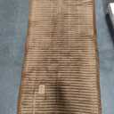 Cozy Quilted Couch Protector 28" x 94" Golden Amber