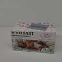 The Honest Company Clean Conscious Diapers for Sensitive Skin | Hypoallergenic, Fragrance Free | Girl Prints | Club Box, Size 1 (8-14 lbs), 78 Count (Prints May Temporarily Vary) (Rose Blossom + Tutu Cute)