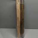 No Drill Cordless Bamboo Roman Shades, 24" W × 48" H, Highfield Teak