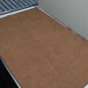 Bosap Bath Mat,Ultra Thin Bathroom Rugs,Rubber Bath Mats for Bathroom,No Slip Bath Rugs,Quick Dry,Machine Washable,Low Pile,Absorbent,Shower Outside,Sink,Home Decor Accessories.Brown,2'x3'(24x36inch)